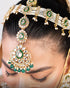 Pure Indian Jadeno Luxe Statement Kundan Bridal Set